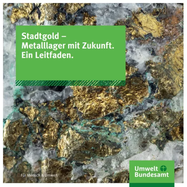 Broschuere: Stadtgold - Metalllager mit Zukunft