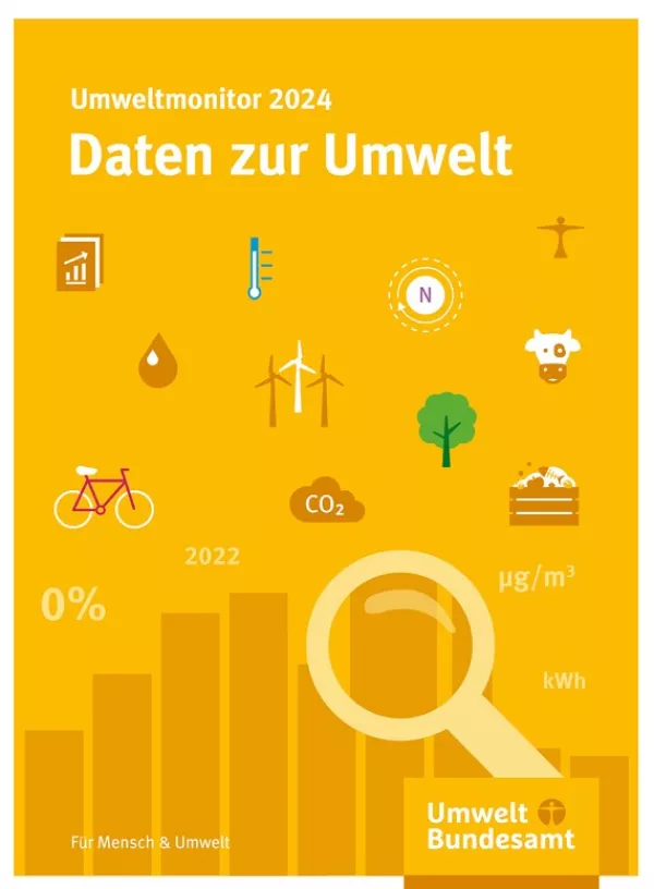 Broschuere: Umweltmonitor 2024: Daten zur Umwelt