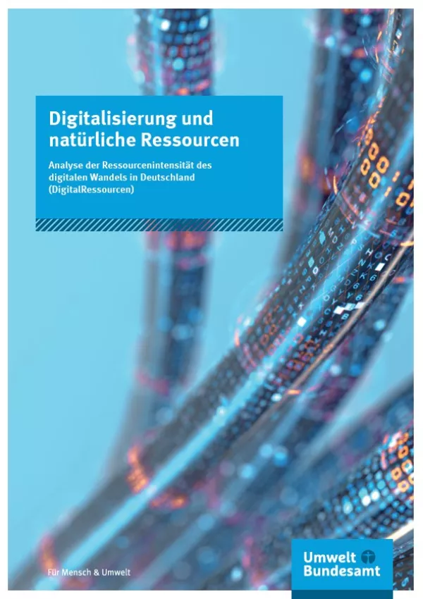 Broschuere: Digitalisierung und natürliche Ressourcen