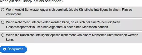 Interaktion: Woche 1 | Theorie | Geschichte der KI 1 (Aufgabe 2)