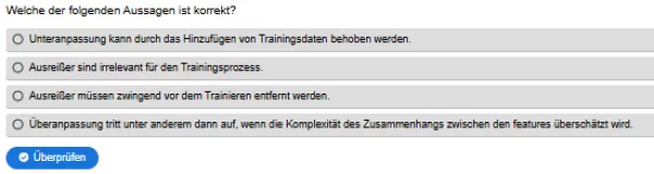 Interaktion: Woche 6 | Daten | Unter- und Überanpassung (Aufgabe 3)