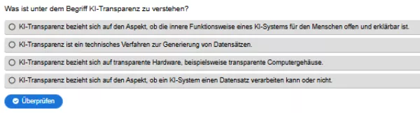 Interaktion: Woche 7 | Ethik | Transparenz (Aufgabe 1)