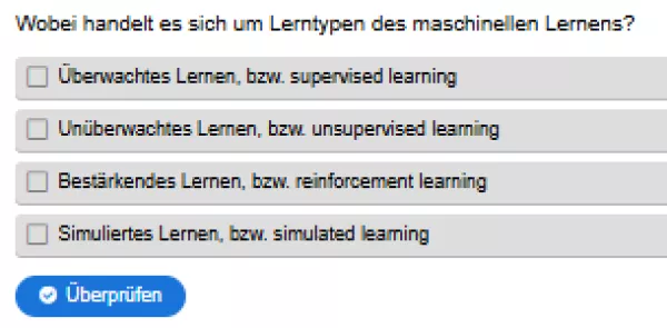 Interaktion: Prognosemodelle: Klassifikation und Regression | 01 | (Überwachtes) Maschinelles Lernen (Aufgabe 1)
