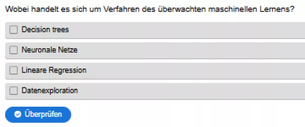 Interaktion: Prognosemodelle: Klassifikation und Regression | 01 | (Überwachtes) Maschinelles Lernen (Aufgabe 3)