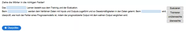 Interaktion: Prognosemodelle: Klassifikation und Regression | 01 | (Überwachtes) Maschinelles Lernen (Aufgabe 4)