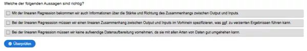 Interaktion: Prognosemodelle: Klassifikation und Regression | 03 | Die lineare Regression (Aufgabe 5)