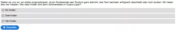 Interaktion: Prognosemodelle: Klassifikation und Regression | 03 | Neuronale Netze - Teil 1 (Aufgabe 1)