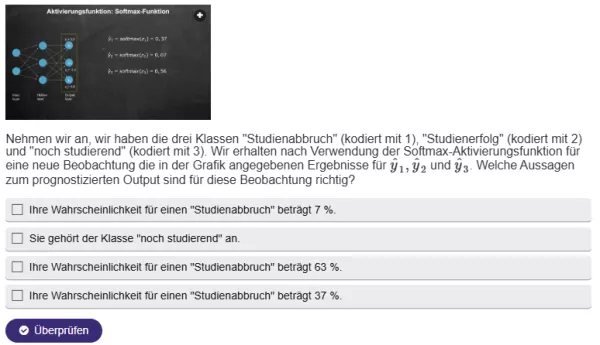 Interaktion: Prognosemodelle: Klassifikation und Regression | 03 | Neuronale Netze - Teil 1 (Aufgabe 4)