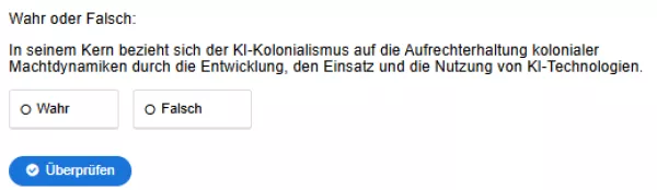 Interaktion: KI und Nachhaltigkeit | 08 | KI-Kolonialismus (Aufgabe 1)