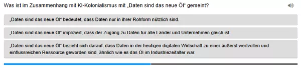 Interaktion: KI und Nachhaltigkeit | 08 | KI-Kolonialismus (Aufgabe 2)