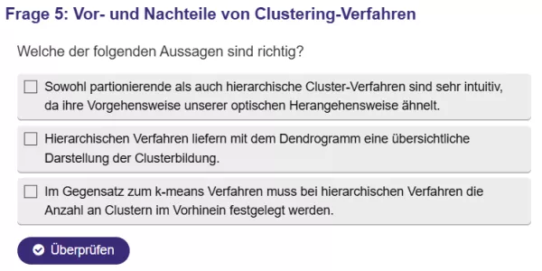 Interaktion: Clustering: vom Sortieren bis zum Explorieren | 03 | Verfahren des Clustering (Aufgabe 5)