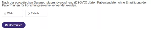 Interaktion: Bildklassifikation und Bildsegmentierung | 03 | Rechtliche Aspekte der Nutzung medizinischer Daten zu Forschungszwecken (Aufgabe 1)