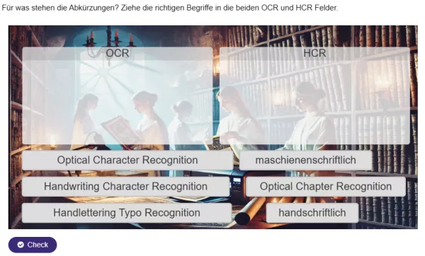 Interaktion: Bildklassifikation und Bildsegmentierung | 07 | Von Bildern zu Daten. Das digitale Erfassen von alten Dokumenten (Aufgabe 1)
