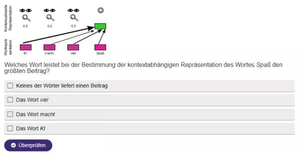 Interaktion: Generative Modelle | 03 | Transformer (Aufgabe 1)
