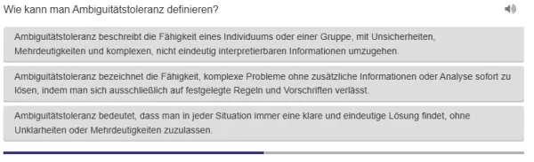 Interaktion: KI und Ich | 02 | Ambiguitätstoleranz (Aufgabe 1)