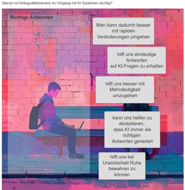 Interaktion: KI und Ich | 02 | Ambiguitätstoleranz (Aufgabe 2)