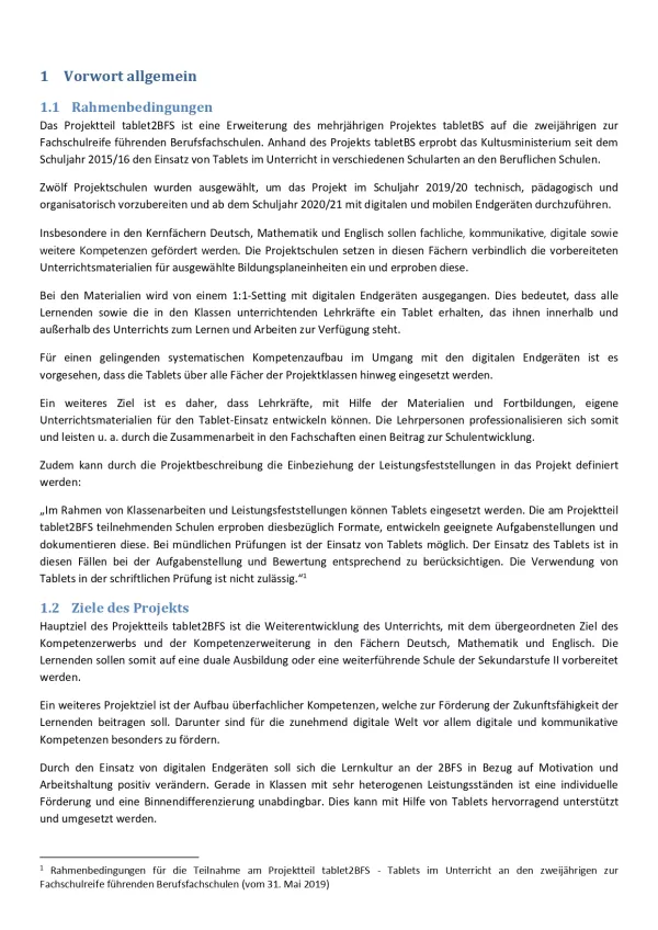 Handreichung: Projekt tablet2BFS | Materialien 1. Schuljahr Mathematik (ZIP-Datei)