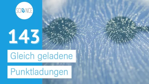 Video: Gleichnamige Punktladungen - Modell elektrisches Feld