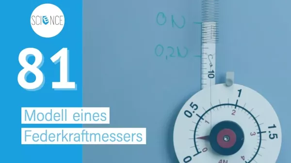 Video: Modell eines Federkraftmessers