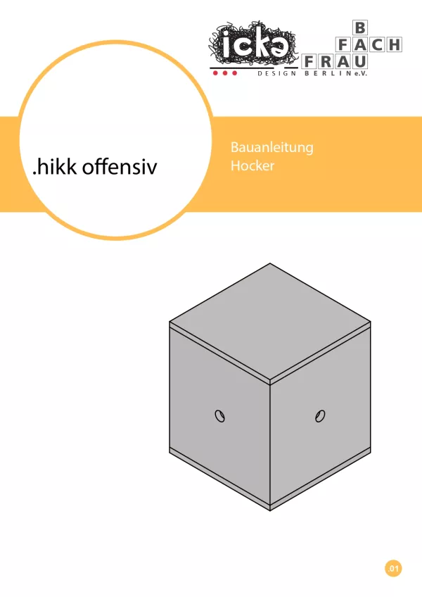 Anleitung: Bauanleitung Hocker