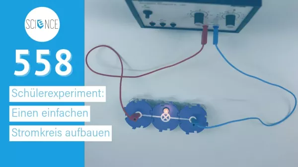 Video: Einen einfachen Stromkreis aufbauen