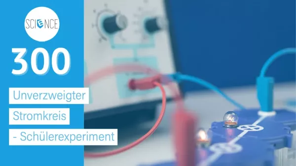 Video: Unverzweigter Stromkreis (Reihenschaltung von Glühlampen)