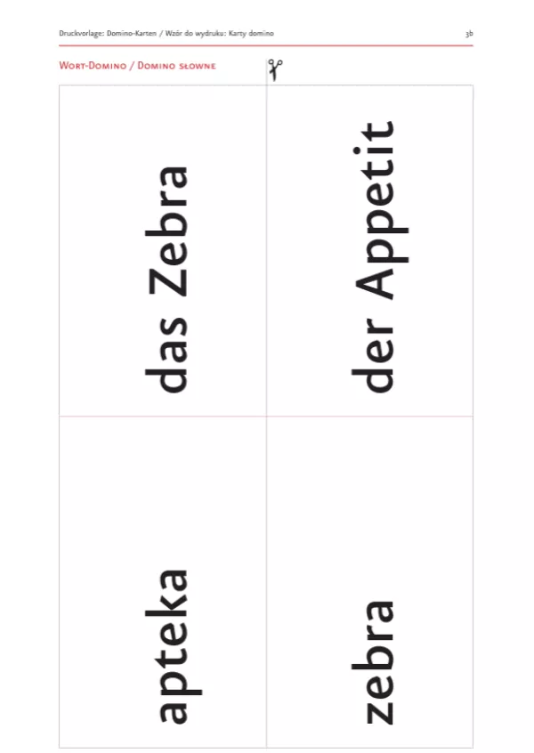 Lernspiel: Polnisch leicht gemacht | Wort-Domino
