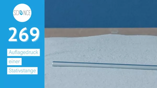 Video: Auflagedruck einer Stativstange