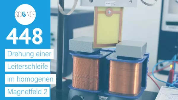 Video: Drehung einer Leiterschleife im homogenen Magnetfeld 2