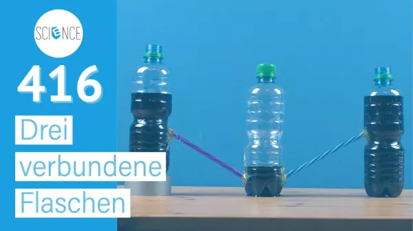 Video: Drei verbundene Flaschen