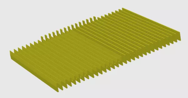 Entdeckendes: Set aus 32 taktilen Linealen (20 cm) (zip-Datei)