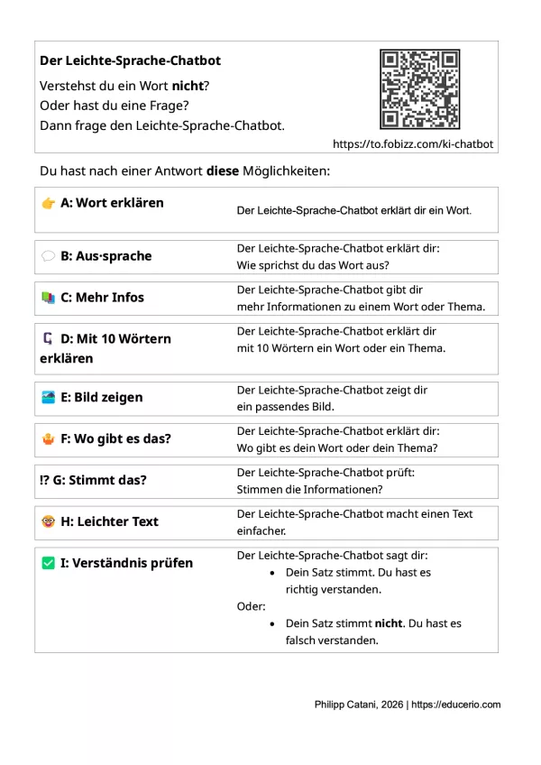 App: Leichte-Sprache-Chatbot