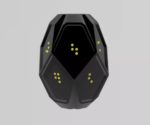 Entdeckendes: 10 sided dice (0-9) (8dot braille) (zip-Datei)