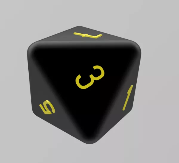 Entdeckendes: 8 sided dice (normal font) Version 2 (zip-Datei)