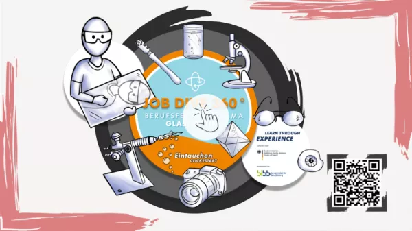 Interaktion: Job Dive 360°: Glas/ Optik