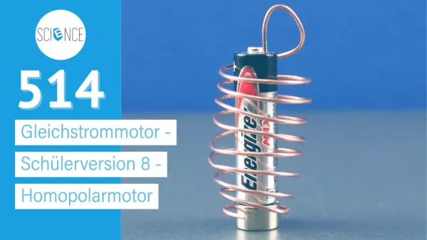 Video: Gleichstrommotor | Homopolarmotor | Schülerversion 8