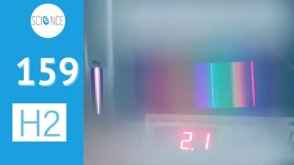 Video: Linienspektrum von Wasserstoff