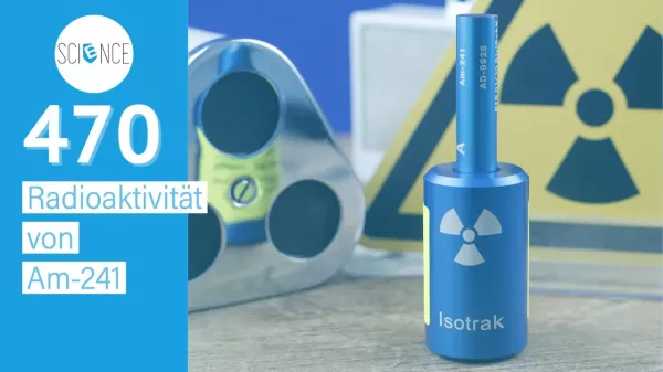 Video: Radioaktivität von Am-241