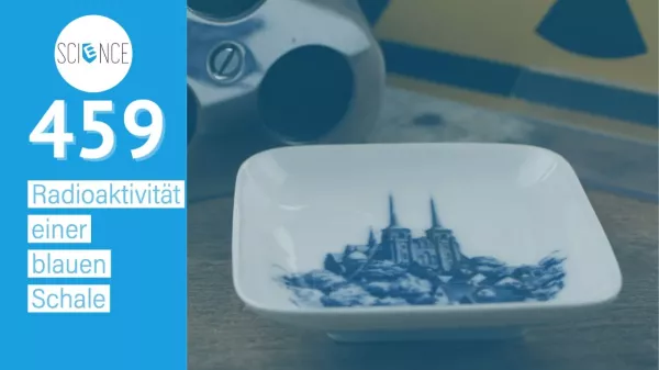 Video: Radioaktivität einer blauen Schale