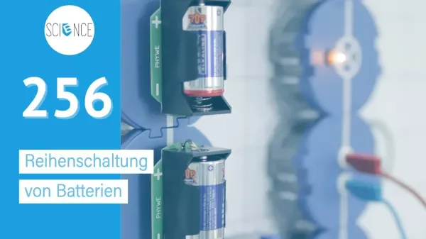 Video: Reihenschaltung von Batterien