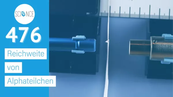 Video: Reichweite von Alphateilchen