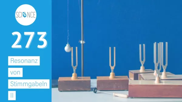 Video: Resonanz von Stimmgabeln II