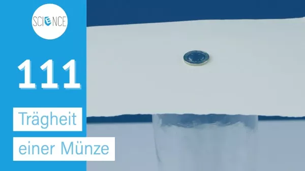 Video: Trägheit einer Münze