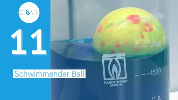 Video: Schwimmender Ball