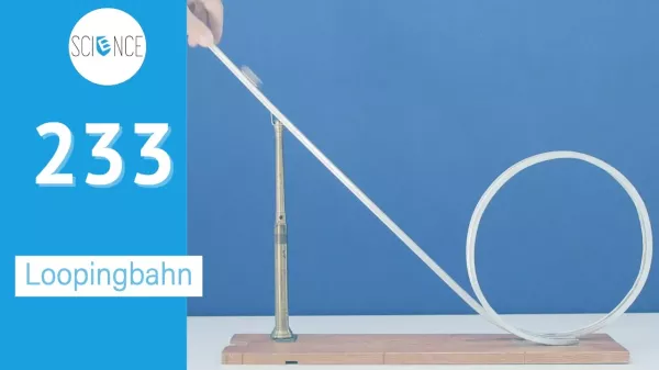 Video: Stahlkugeln auf der Loopingbahn