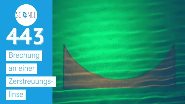 Video: Wasserwelle | Brechung an einer Zerstreuungslinse