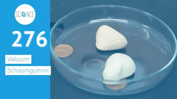 Video: Vakuum Schaumgummi