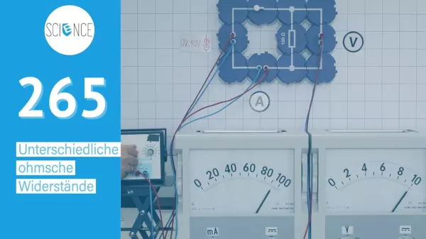 Video: Zwei unterschiedliche ohmsche Widerstände