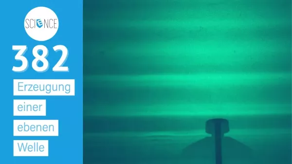 Video: Wasserwelle | Erzeugung einer ebenen Welle