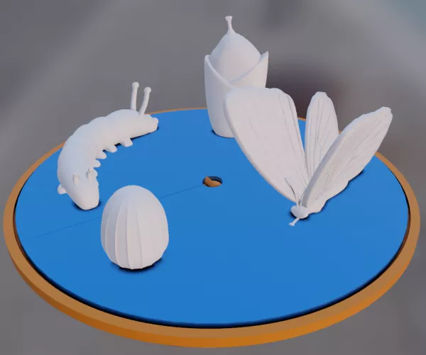 Entdeckendes: butterfly life cycle (zip-Datei)